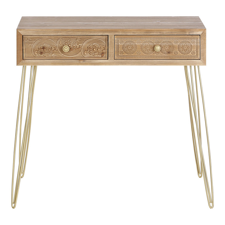 World Menagerie Asya 80Cm Console Table Wayfair.co.uk